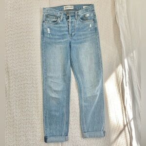 Denim Forum THE EX BOYFRIEND jean in VINTAGE DESERT